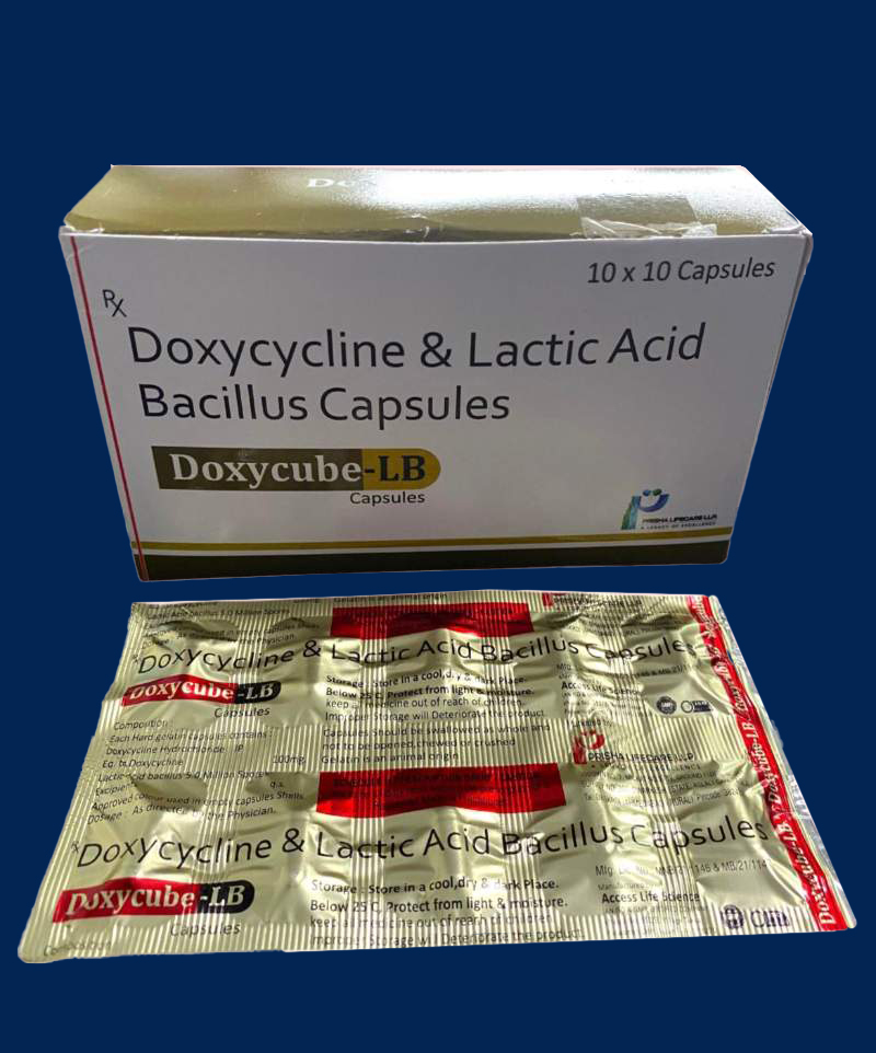 Doxycycline Lactic Acid Bacillus Capsules